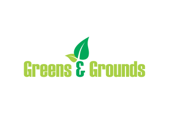 Greens & Grounds logo design by Lut5