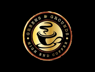 Greens & Grounds logo design by dchris