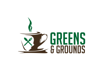 Greens & Grounds logo design by imagine