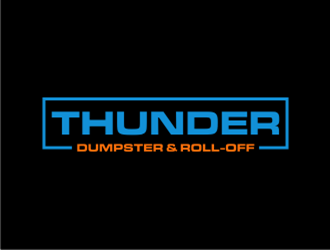 Thunder Dumpster & Roll-off logo design by sheilavalencia
