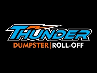 Thunder Dumpster & Roll-off logo design by naisD