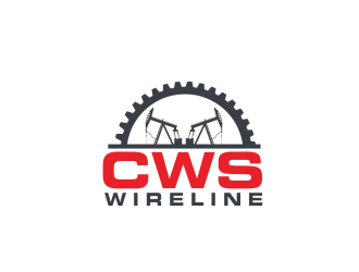 CWS Wireline logo design by kanal