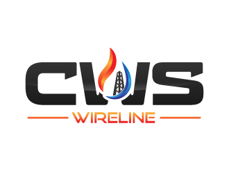 CWS Wireline logo design by grea8design