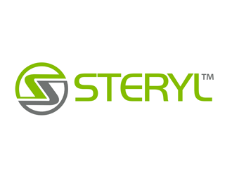 STERYL    (with a small TM) logo design by kunejo