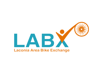 Laconia Area Bike Exchange (LABX) logo design by bougalla005