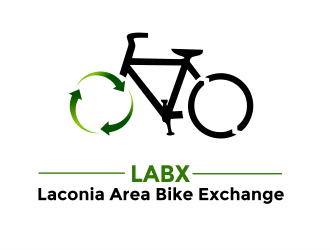 Laconia Area Bike Exchange (LABX) logo design by aldesign