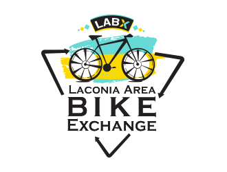 Laconia Area Bike Exchange (LABX) logo design by vinve