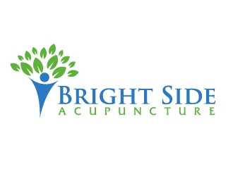 Bright Side Acupuncture logo design by ElonStark