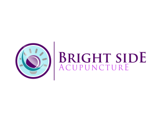 Bright Side Acupuncture logo design by Akli