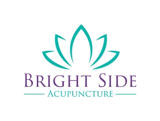 Bright Side Acupuncture logo design by Radovan