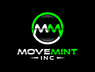 Movemint inc logo design by ubai popi