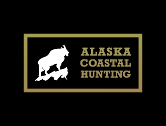 Alaska Coastal Hunting logo design by Radovan