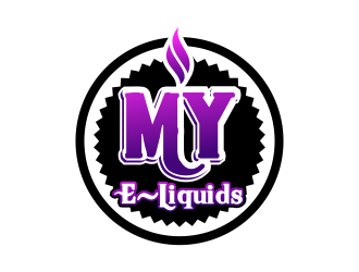 MY E-Liquids logo design by done