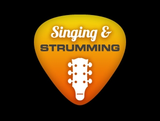 Singing and Strumming logo design by Radovan