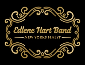 Edlene Hart Band - New Yorks Finest logo design by Radovan