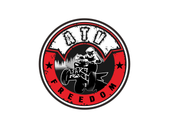 ATV Freedom logo design by bosbejo