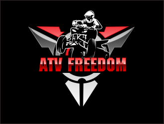 ATV Freedom logo design by bosbejo
