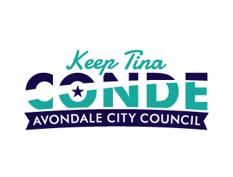 Keep Tina Conde Avondale City Council logo design by akilis13