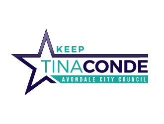 Keep Tina Conde Avondale City Council logo design by akilis13