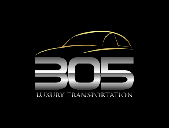 305 Luxury Transportation  logo design by beejo