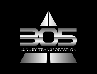 305 Luxury Transportation  logo design by beejo