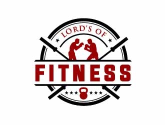 LORDS OF FITNESS logo design by SOLARFLARE