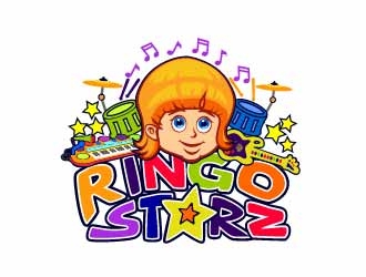 Ringo Starz logo design by SOLARFLARE