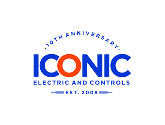 Iconic Electric and Controls logo design by ndaru
