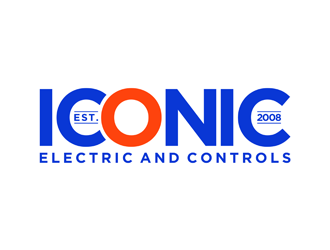 Iconic Electric and Controls logo design by alby