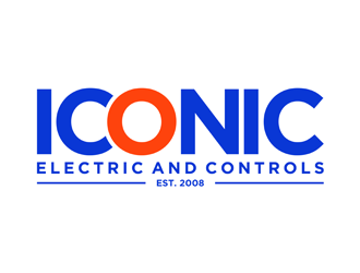 Iconic Electric and Controls logo design by alby
