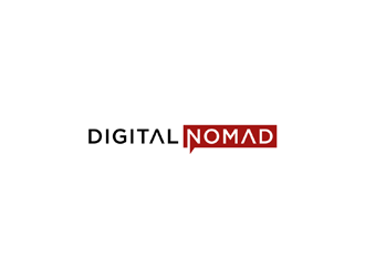 Digital Nomad logo design by johana