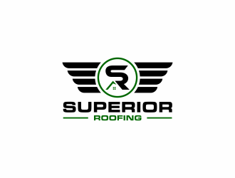 Superior Roofing logo design by ammad