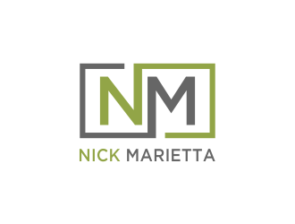 Nick Marietta logo design by oke2angconcept