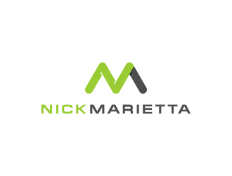Nick Marietta logo design by senandung