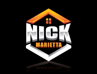 Nick Marietta logo design by REDCROW