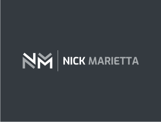 Nick Marietta logo design by HeGel