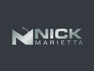 Nick Marietta logo design by DreamLogoDesign