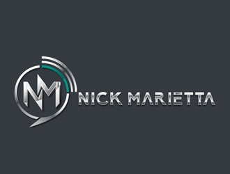 Nick Marietta logo design by DreamLogoDesign