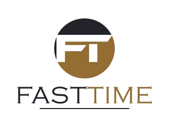 Fast Time logo design by fawadyk
