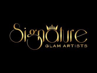 Signature Glam Artists logo design by cikiyunn