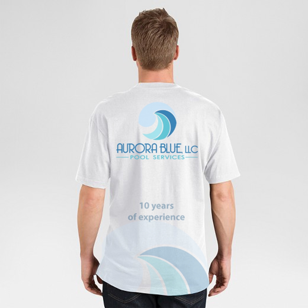 Aurora Blue, LLC logo design by aamir