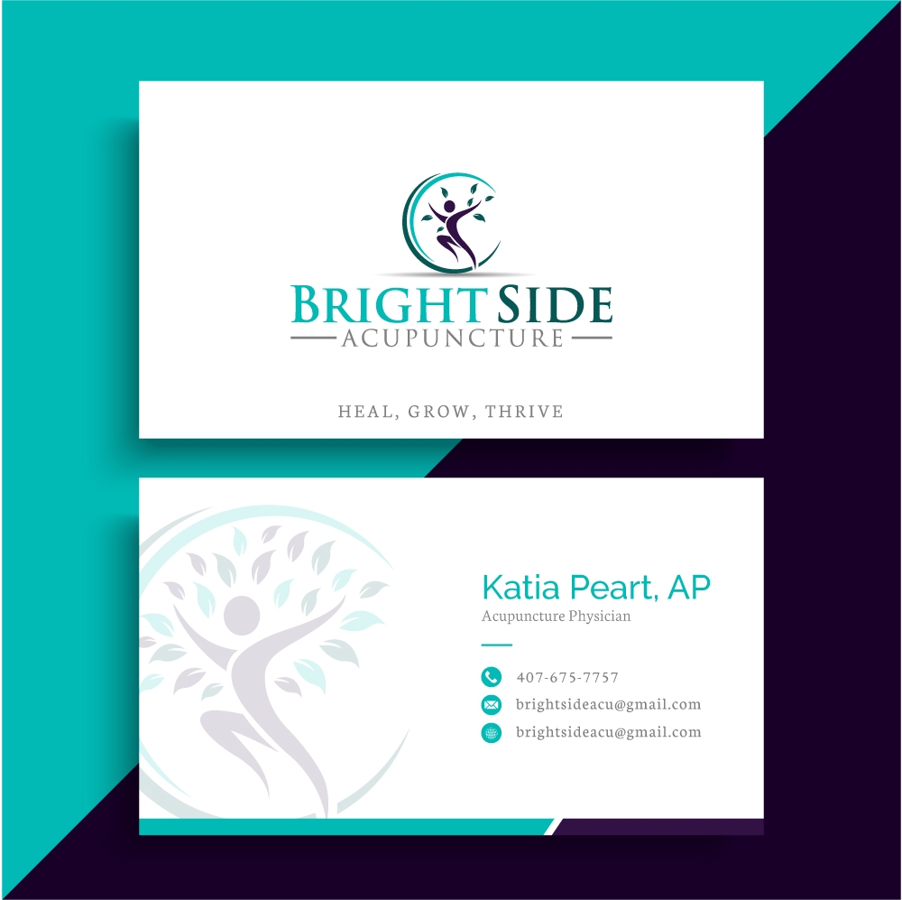 Bright Side Acupuncture logo design by nehel