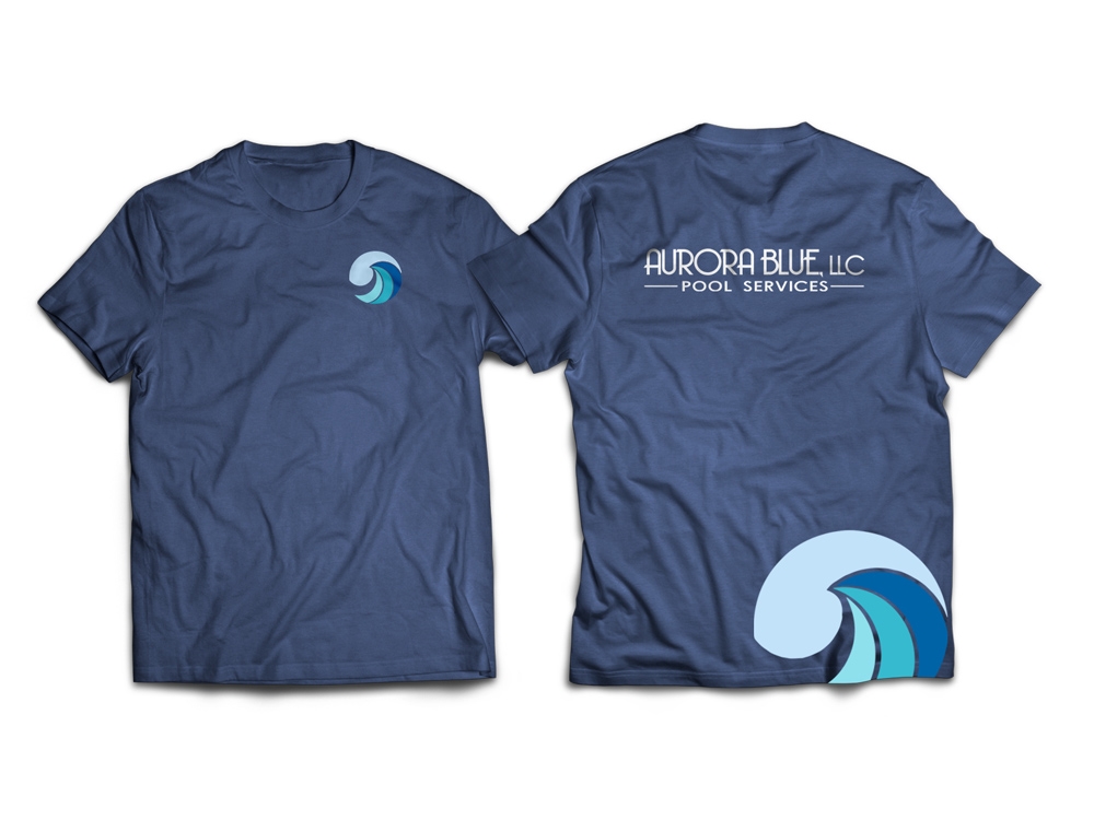 Aurora Blue, LLC logo design by grea8design