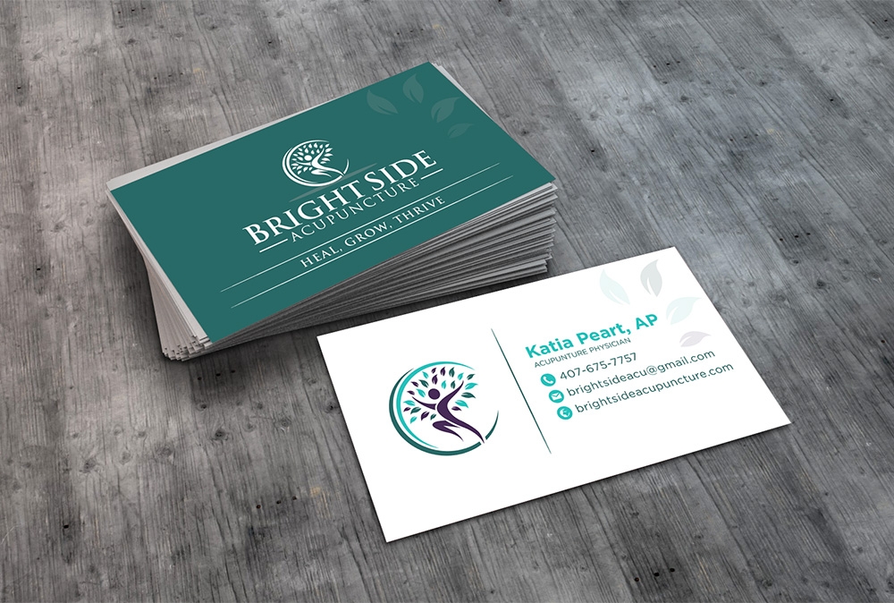 Bright Side Acupuncture logo design by suraj_greenweb