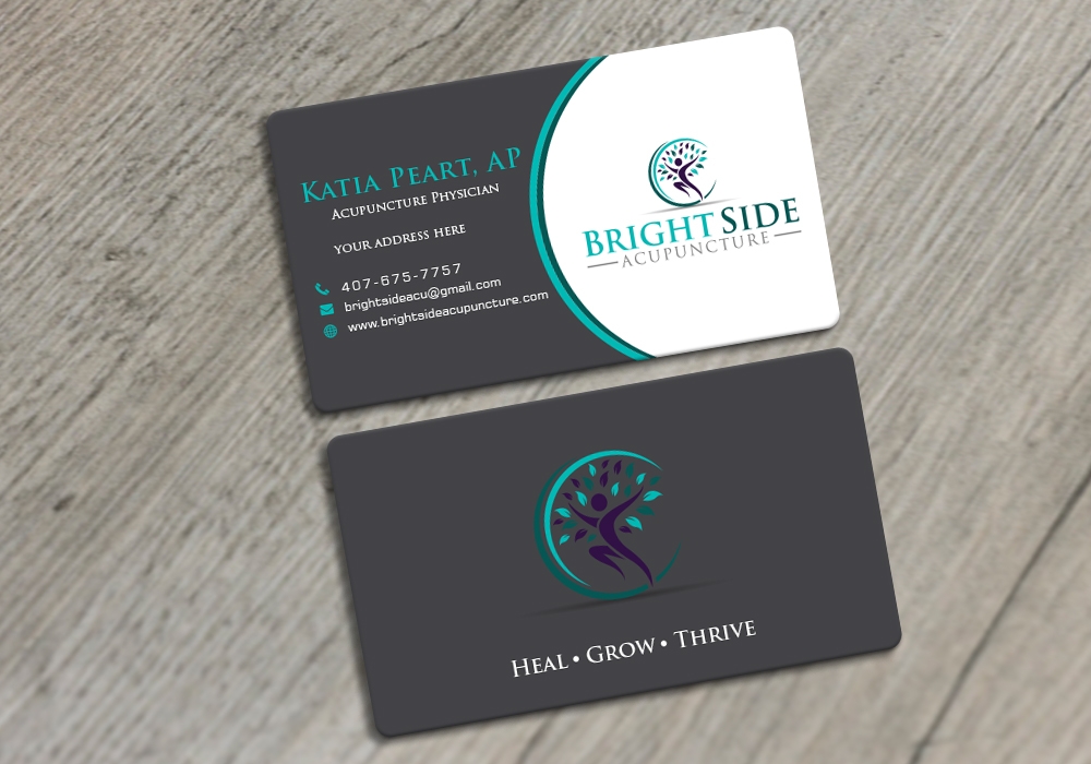 Bright Side Acupuncture logo design by jhunior