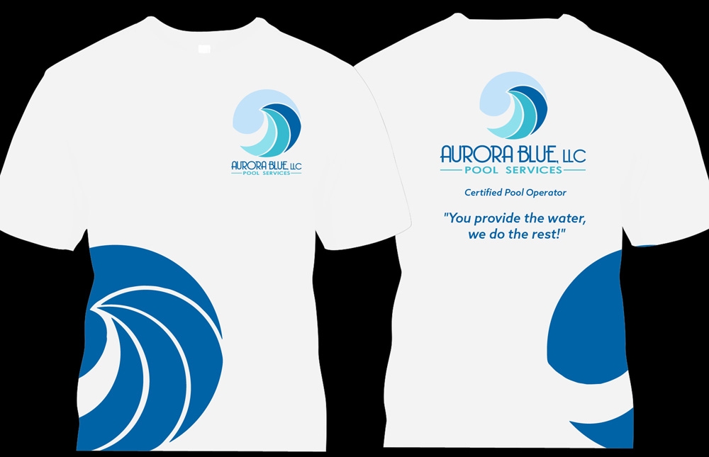 Aurora Blue, LLC logo design by SOLARFLARE
