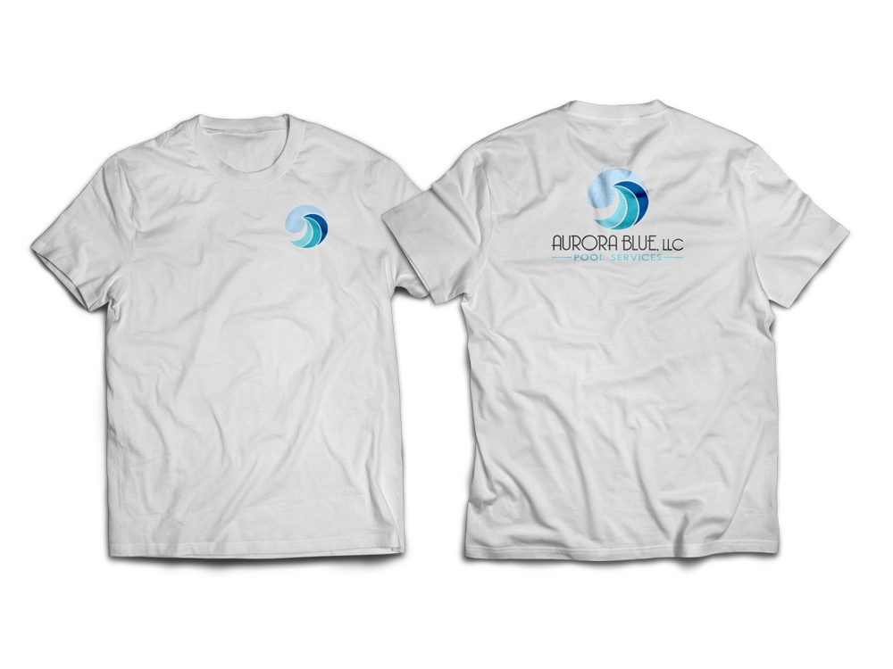Aurora Blue, LLC logo design by grea8design