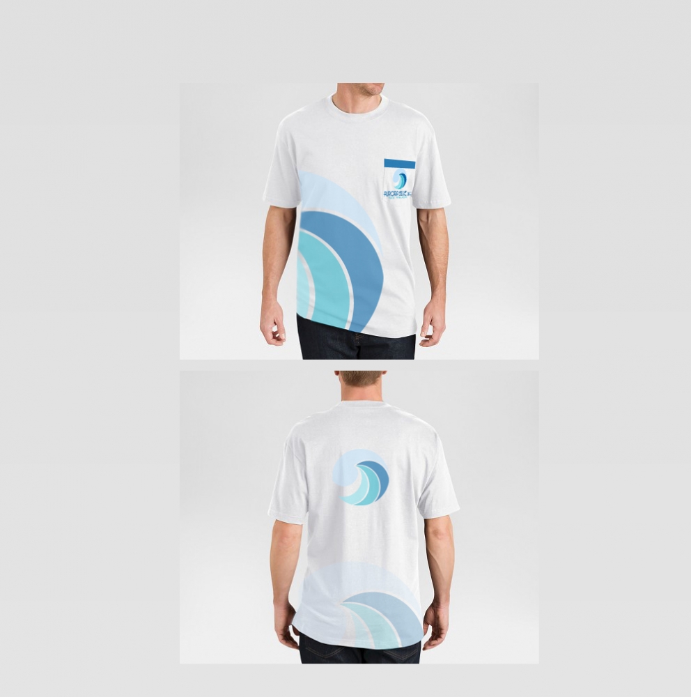 Aurora Blue, LLC logo design by aamir