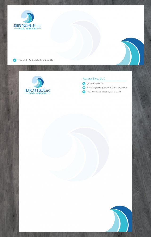 Aurora Blue, LLC logo design by suraj_greenweb