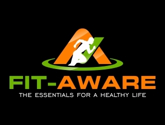 Fit-Aware - Vitality and wellbeing logo design by naisD